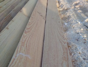 32 mm x 155 mm x 6005 mm GR S2S  Siberian Larch Lumber