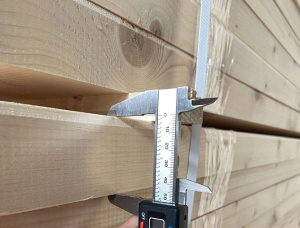 50 mm x 50 mm x 3000 mm Hitzebehandelt Rahmenholz Latte Fichte-Kiefer (S-P) KD