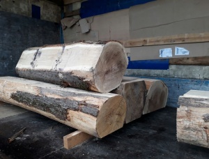 Oak carriage 350 mm x 4 m