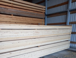 47 mm x 200 mm x 6000 mm KD R/S  Spruce Lumber