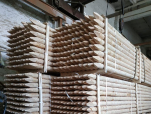 木杆 歐洲赤松 100 mm x 6 m