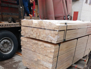 30 mm x 30 mm x 3000 mm  Lamelle Waldkiefer KD