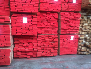 50 mm x 100 mm x 1000 mm KD R/S Heat Treated Beech Lumber