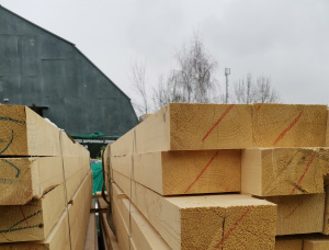 100 mm x 200 mm x 6000 mm GR S4S  Scots Pine Lumber