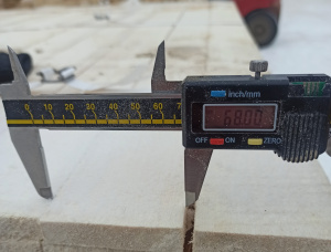 14 mm x 68 mm x 1200 mm GR R/S  Downy Birch Lumber