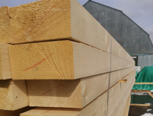 100 mm x 200 mm x 6000 mm GR S4S  Scots Pine Lumber