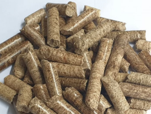 Rubberwood Wood pellets 10 mm x 60 mm