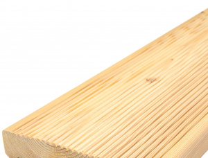 Siberian Larch Terrace board 27 mm x 90 mm x 6000 mm