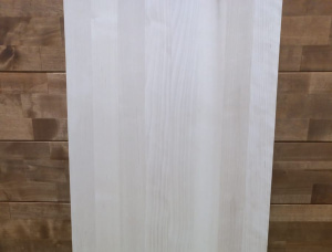 Silver Birch Finger Jointed (Discontinuous stave) Furniture panel 40 mm x 600 mm x 3000 mm