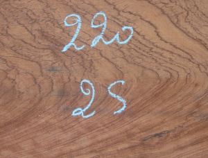 80 mm x 120 mm x 2500 mm AD S4S  Bubinga (Kevazingo, Akume) Lumber