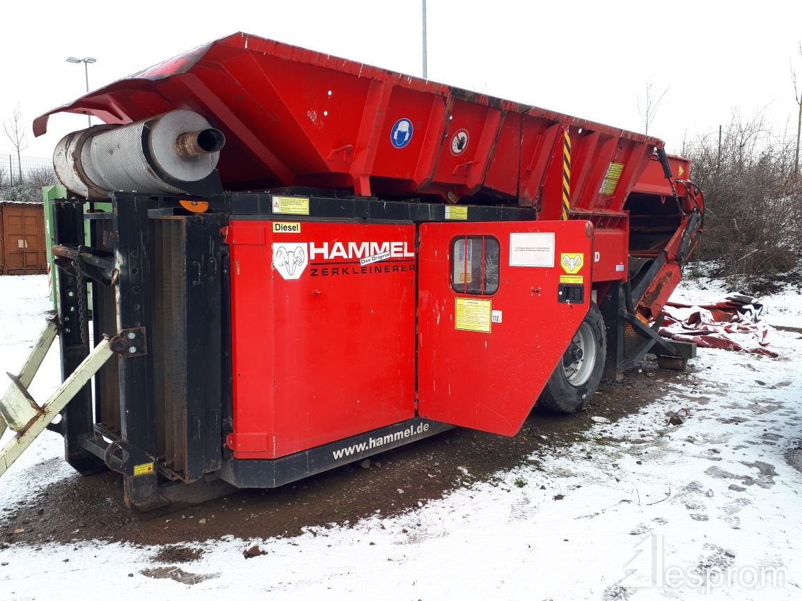 Hammel vb. Шредер Hammel vb 750 d. Измельчитель Hammel vb750d. Дробилка Хаммель 750. Мобильный шредер ТТ-1600у.