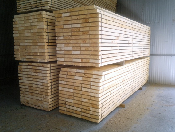 Pine Pallet Elements KD 75 mm x 100 mm x 1240 mm
