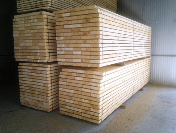 Pine Pallet Elements KD 75 mm x 100 mm x 1240 mm