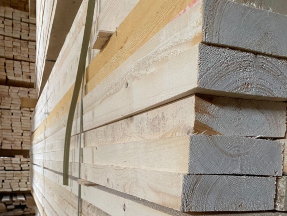 50 mm x 100 mm x 4000 mm KD R/S Spruce-Pine (S-P) Lumber