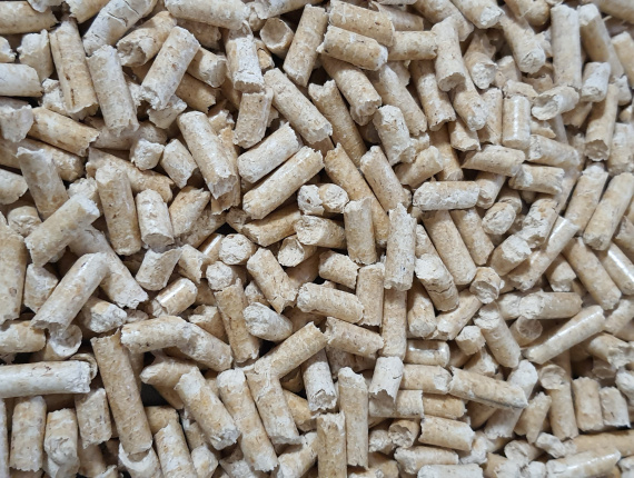 Holzpellets  Gemeine Fichte 6 mm x 20 mm