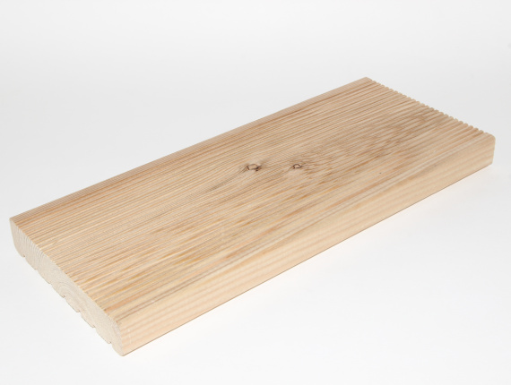 Siberian Larch Terrace board 27 mm x 142 mm x 4000 mm