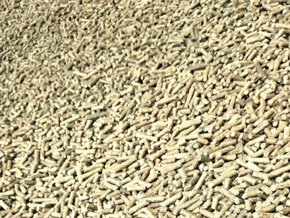 European spruce Wood pellets 8 mm x 30 mm