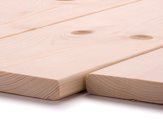 KD Spruce-Pine (S-P) Square Edge Board 20 mm x 95 mm x 6000 mm