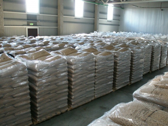 Brown Ash Wood pellets 6 mm x 40 mm