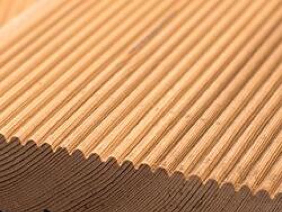 Siberian Larch Anti-slip decking KD 28 mm x 140 mm x 6000 mm