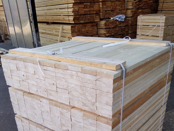 SPF Pallet Lumber KD 22 mm x 100 mm x 1100 mm