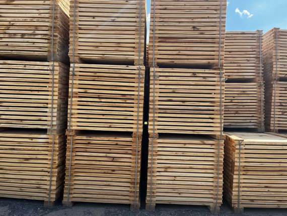 Scots Pine Pallet timber 22 mm x 143 mm x 1.2 m