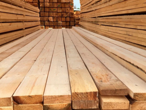 50 mm x 150 mm x 6000 mm KD R/S  Spruce-Pine (S-P) Lumber