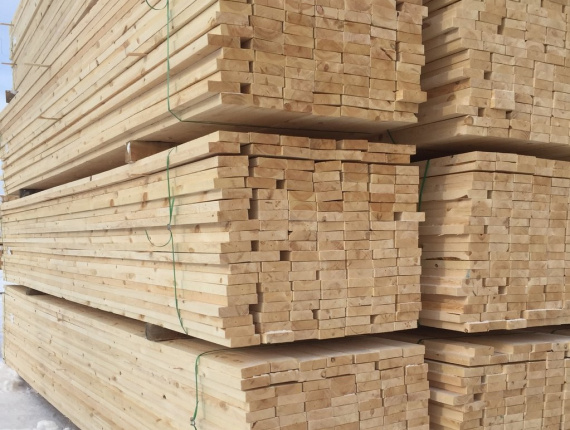 50 mm x 150 mm x 4000 mm GR S4S  Spruce-Pine-Fir (SPF) Lumber