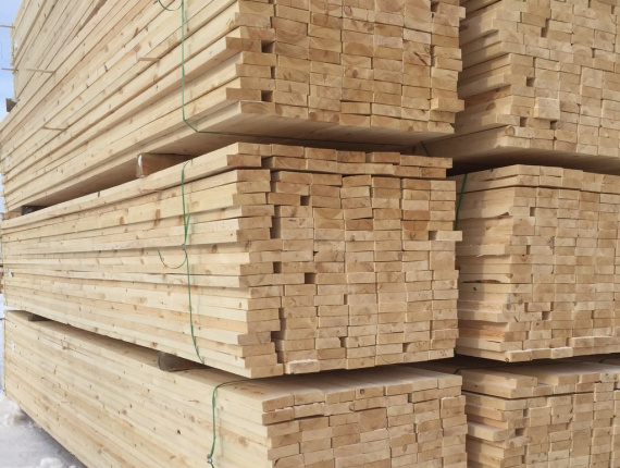 50 mm x 200 mm x 4000 mm  建築材 云杉 - 松 - 冷杉 (SPF) S4S GR