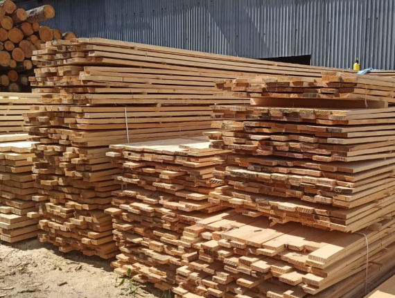 25 mm x 100 mm x 6000 mm AD R/S  Scots Pine Lumber