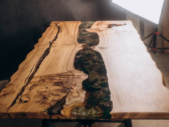 Elm Table top 50 mm x 1000 mm x 2000 mm