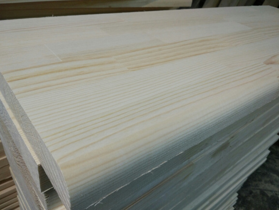 Möbelbauplatte Durchgehende Lamellen Gemeine Fichte 40 mm x 1200 mm x 6000 mm