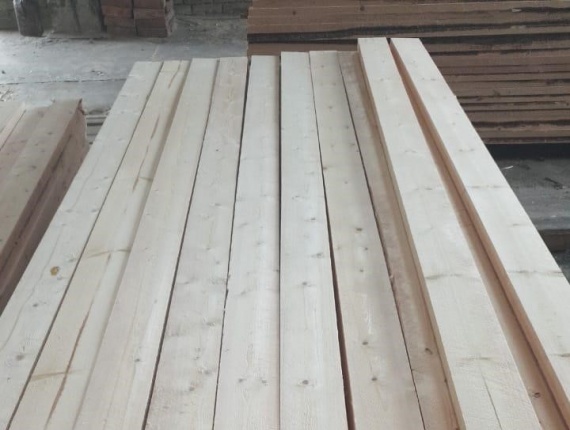 22 mm x 100 mm x 3000 mm KD Heat Treated European spruce Lumber