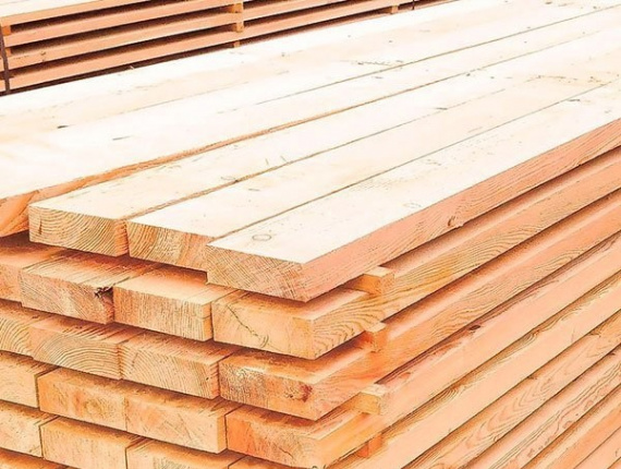 25 mm x 100 mm x 2500 mm KD S4S Heat Treated Paper Birch Lumber