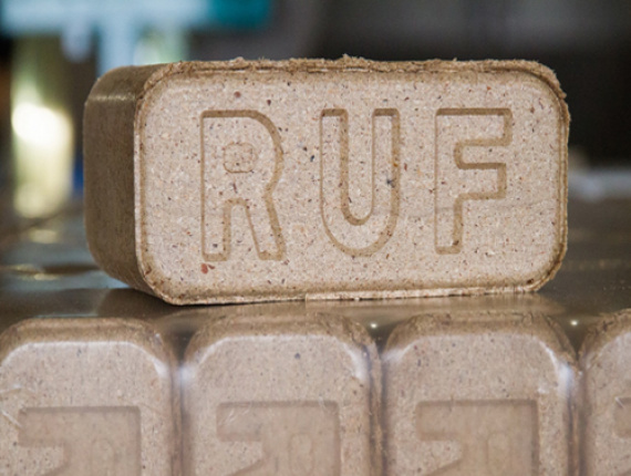 RUF Wood Briquettes 150 mm x 60 mm x 90 mm