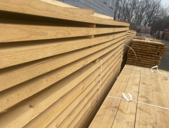 25 mm x 200 mm x 6000 mm GR S4S Siberian Pine Lumber