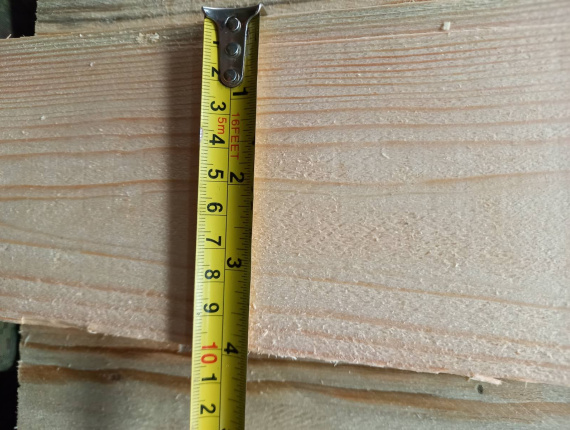 Spruce-Pine (S-P) Pallet timber 22 mm x 98 mm x 6 m