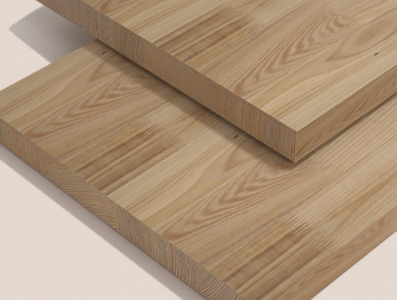 Oak Furniture Panel 40 Mm X 400 Mm X 3500 Mm