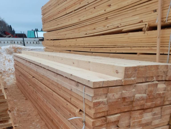 150 mm x 150 mm x 6000 mm AD R/S  Spruce Lumber