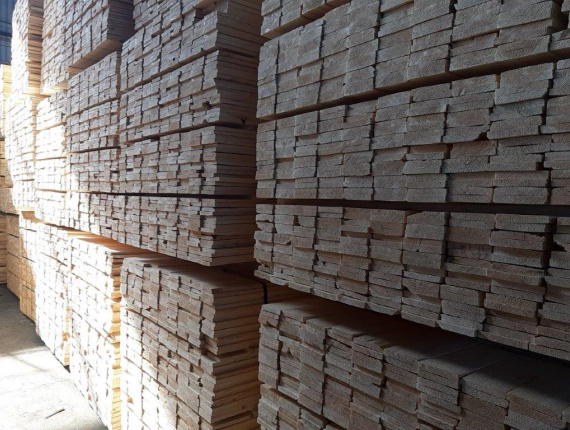 25 mm x 100 mm x 4000 mm KD R/S  Spruce-Pine-Fir (SPF) Lumber