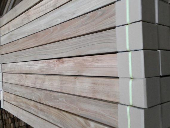 Teak Terrace board 15 mm x 90 mm x 3000 mm