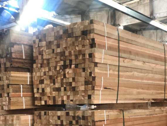 35 mm x 125 mm x 4000 mm GR R/S  Siberian Larch Lumber