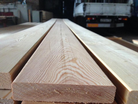 50 mm x 150 mm x 6000 mm KD R/S  Siberian Larch Lumber