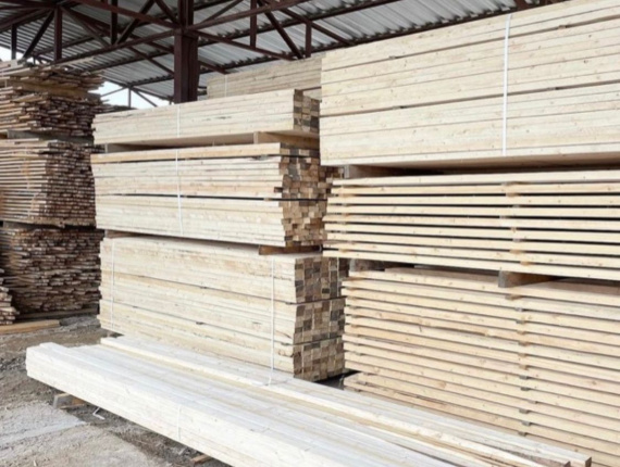 50 mm x 150 mm x 6000 mm KD R/S  European spruce Lumber