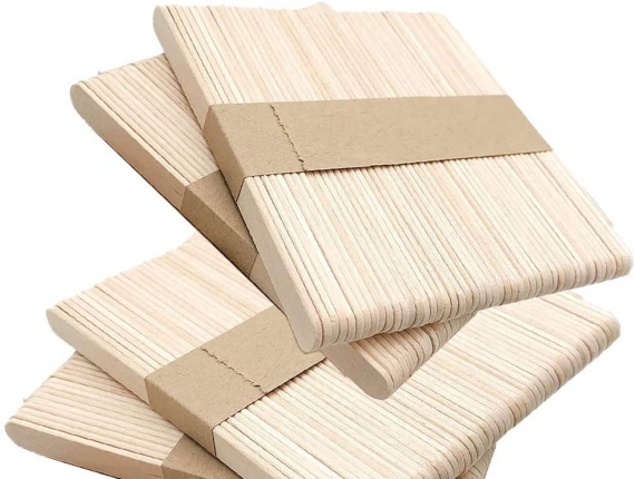 Straight Chinese Red Birch Wooden Drink Stirrers 114 mm x 10 mm x 2 mm