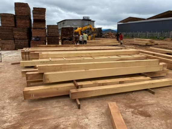 80 mm x 200 mm x 4000 mm AD S4S Pressure Treated Iroko (Mvuli, Kambala, Semli, Rokko) Lumber