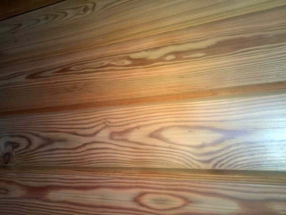 Glued laminated beam Larch 100 mm x 200 mm x 14 m