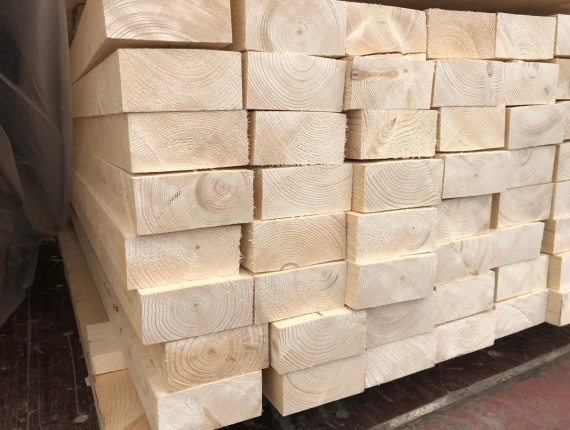 30 mm x 150 mm x 6000 mm KD R/S  European spruce Lumber