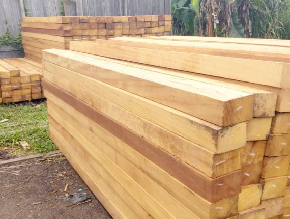 50 mm x 150 mm x 4000 mm AD S4S Pressure Treated Iroko (Mvuli, Kambala, Semli, Rokko) Lumber