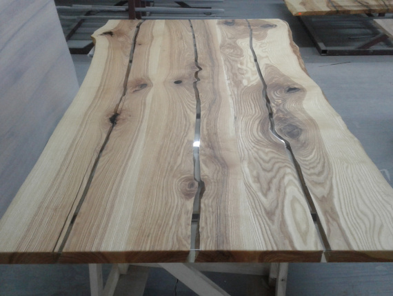 Brown Ash Table top 40 mm x 1600 mm x 900 mm